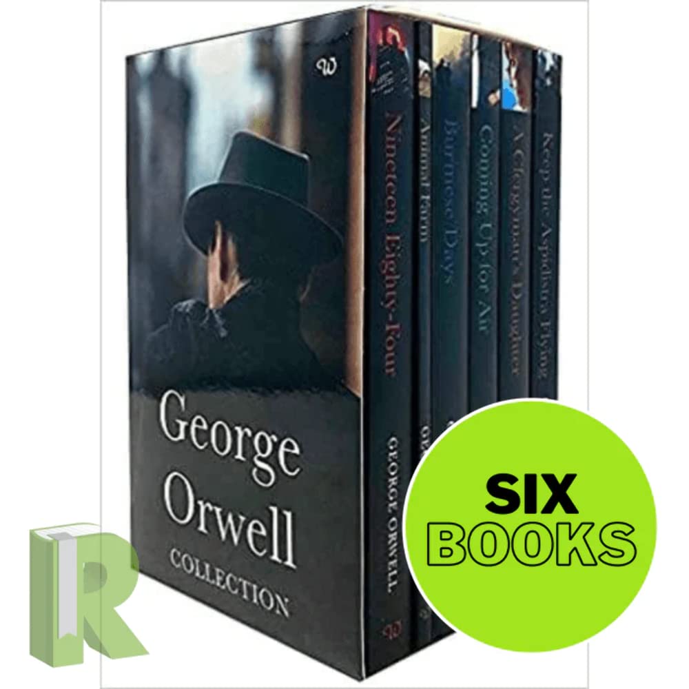 The George Orwell Complete Classic Essential Collection 6 Books Box Set (Keep the Aspidistra Flying, Clergymans Daughter, Coming,Used