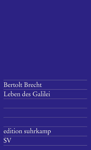 Edition Suhrkamp, Nr.1, Leben Des Galilei,Used