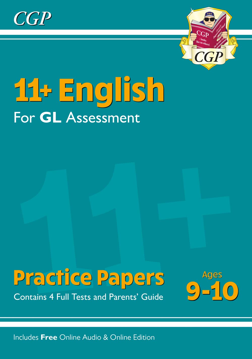 New 11+ GL English Practice Papers  Ages 910 (with Parents' Guide & Online Edition) (CGP 11+ GL),Used