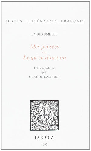MES PENSEES OU LE QU'EN DIRATON ?,Used