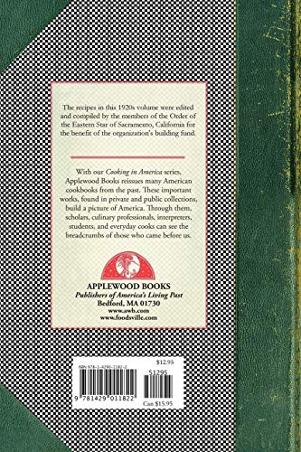 Choice Recipes (Order of Eastern Star) (Applewood Books),Used