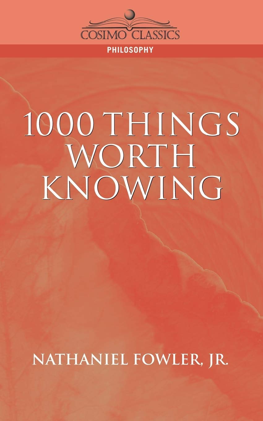 1000 Things Worth Knowing,Used