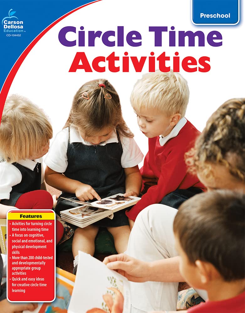 Circle Time Activities, Grade Preschool (Early Years),Used