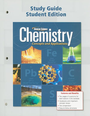 Chemistry: Concepts & Applications, Study Guide, Student Edition,Used