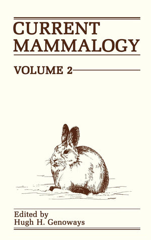 Current Mammalogy, Volume 2,Used