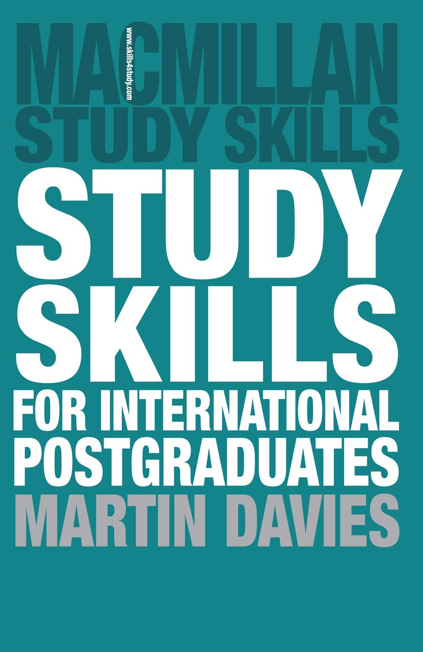 Study Skills for International Postgraduates (Bloomsbury Study Skills, 121),Used