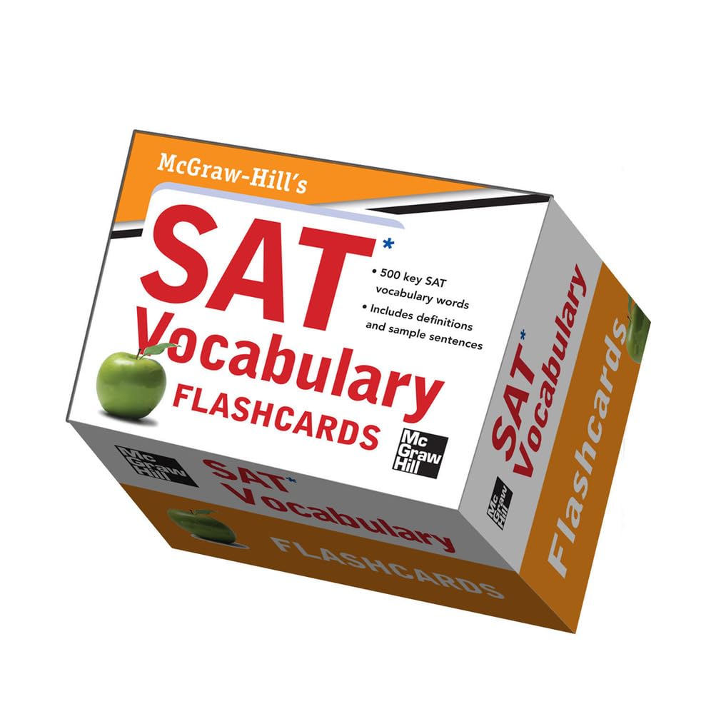 McGrawHill's SAT Vocabulary Flashcards,Used