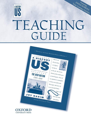 The New Nation Middle/High School Teaching Guide, A History Of Us (A ^Ahistory Of Us),Used