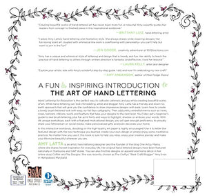 Hand Lettering for Relaxation: An Inspirational Workbook for Creating Beautiful Lettered Art,Used