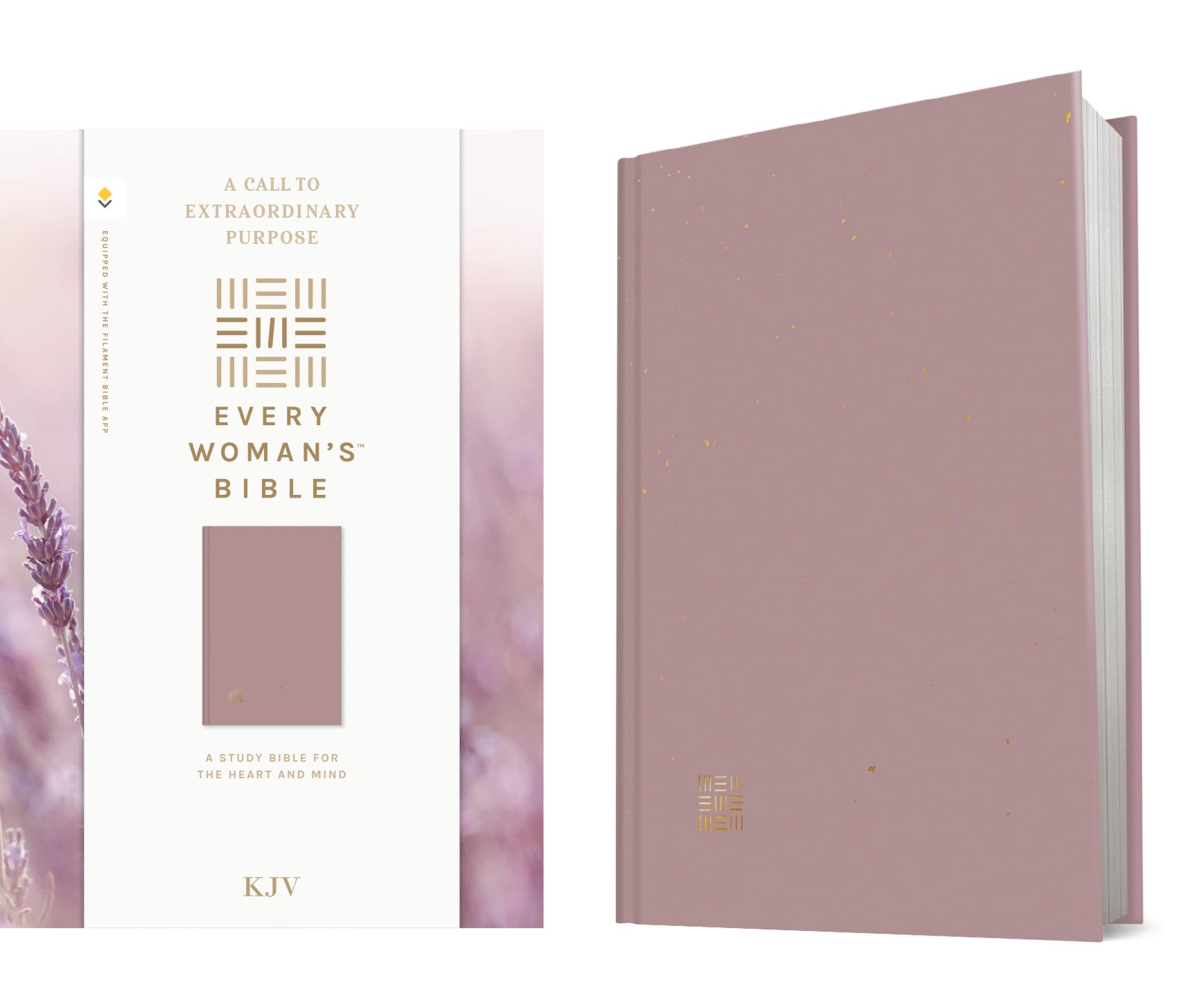 Kjv Every WomanS Bible, Filament Enabled (Hardcover, Plum, Red Letter)