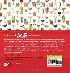 365 Days of Cocktails: The Perfect Drink for Every Day of the Year (Difford's Guide),Used