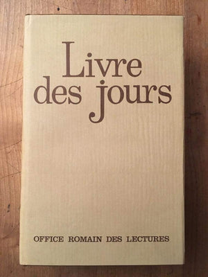 Le Livre Des Jours,Used