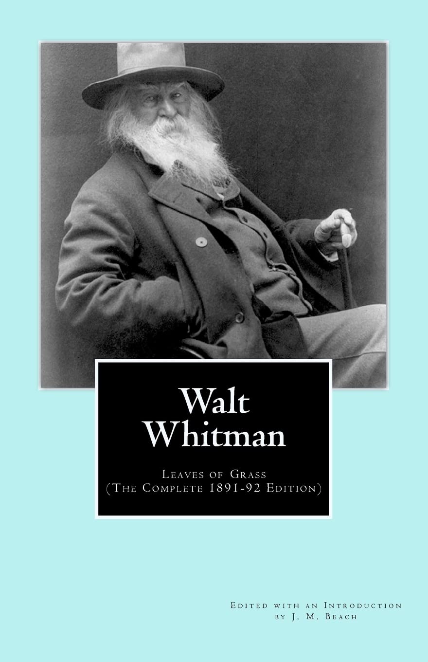 Walt Whitman: Leaves Of Grass (The Complete 189192 Edition),Used