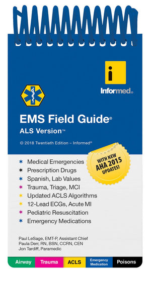 EMS Field Guide, ALS Version,Used