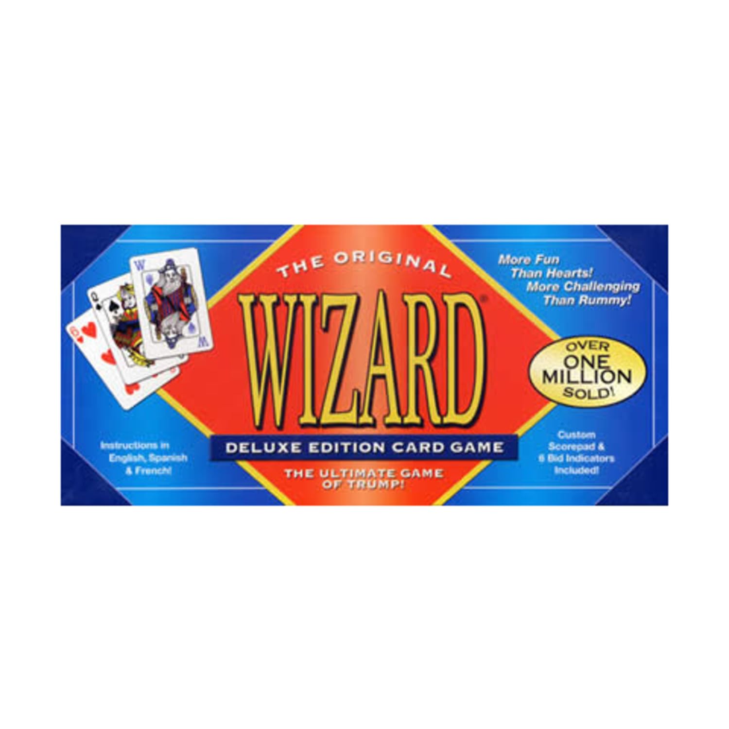 Us Games Wizard Card Game Deluxe Edition
