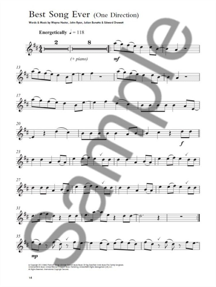 Play Along 20/20 Recorder: 20 Easy Pop Hits,Used