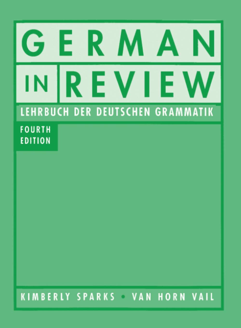 German in Review Clssrm Man 4e,New
