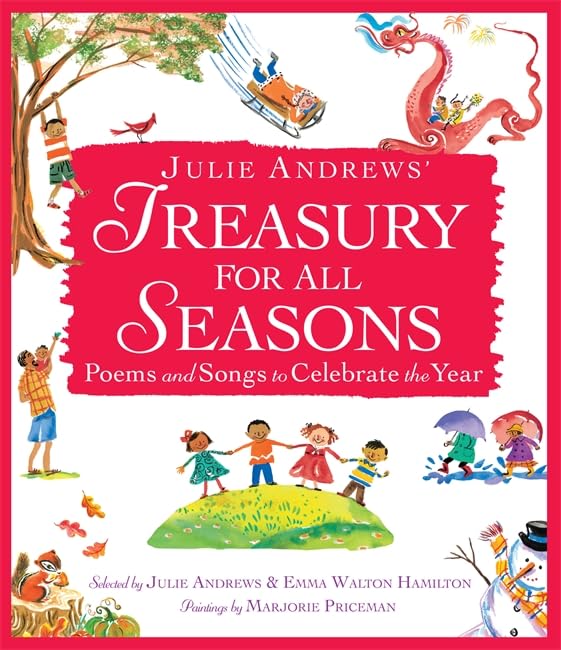 Julie Andrews' Treasury For All Seasons: Poems And Songs To Celebrate The Year-used
