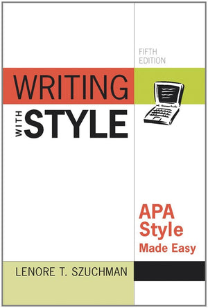 Writing with Style: APA Style Made Easy,Used