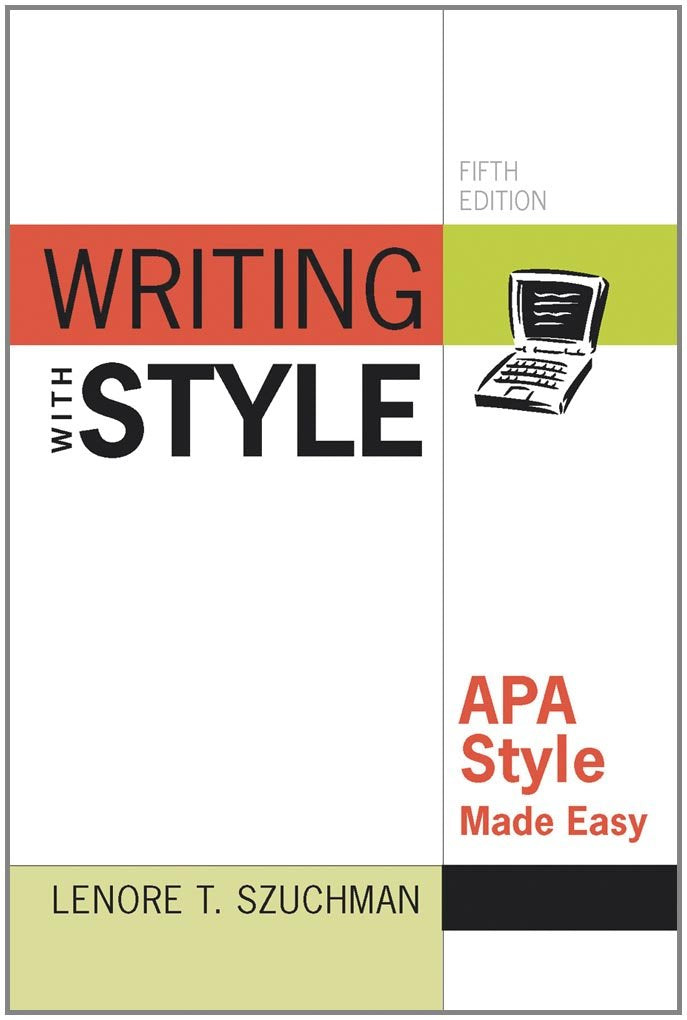 Writing with Style: APA Style Made Easy,Used