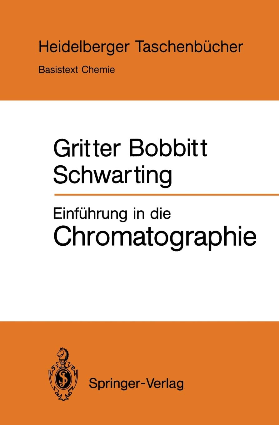 Einfhrung In Die Chromatographie (Heidelberger Taschenbcher, 245) (German Edition),Used