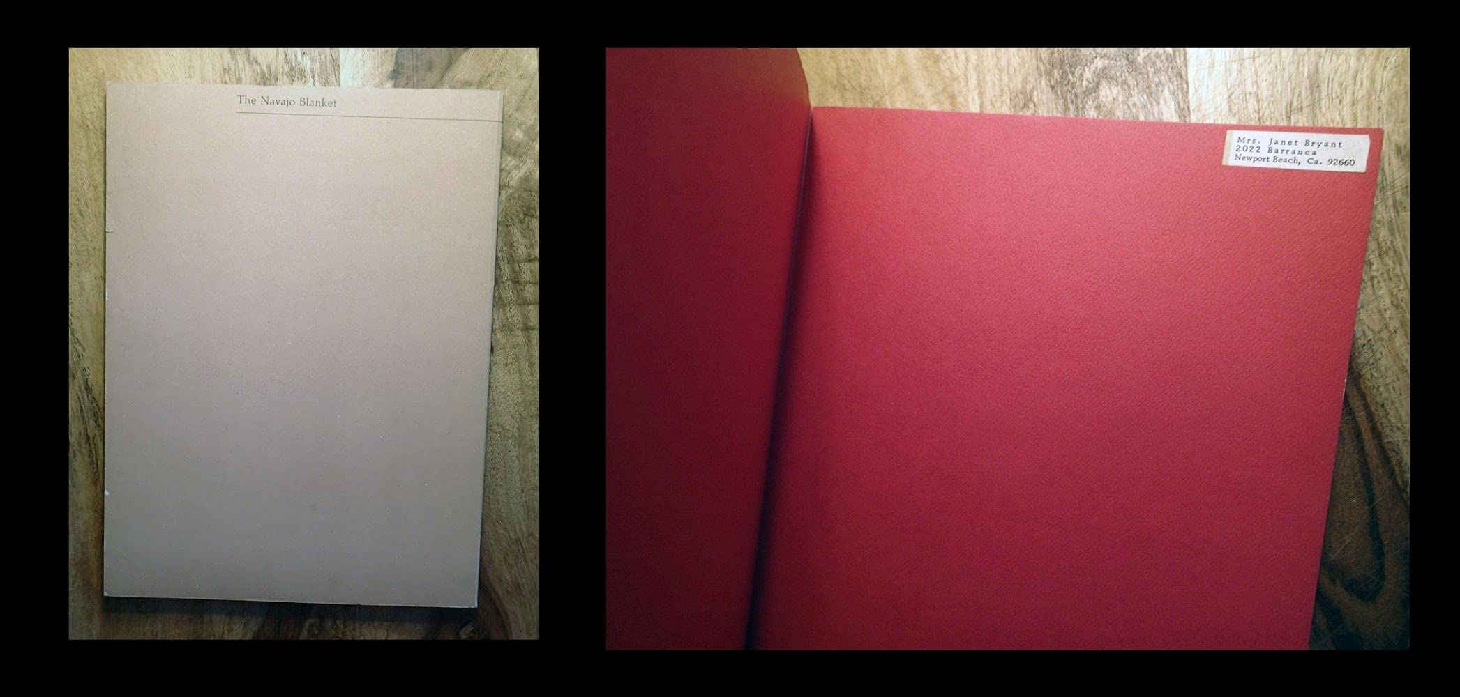 The Navajo Blanket,New