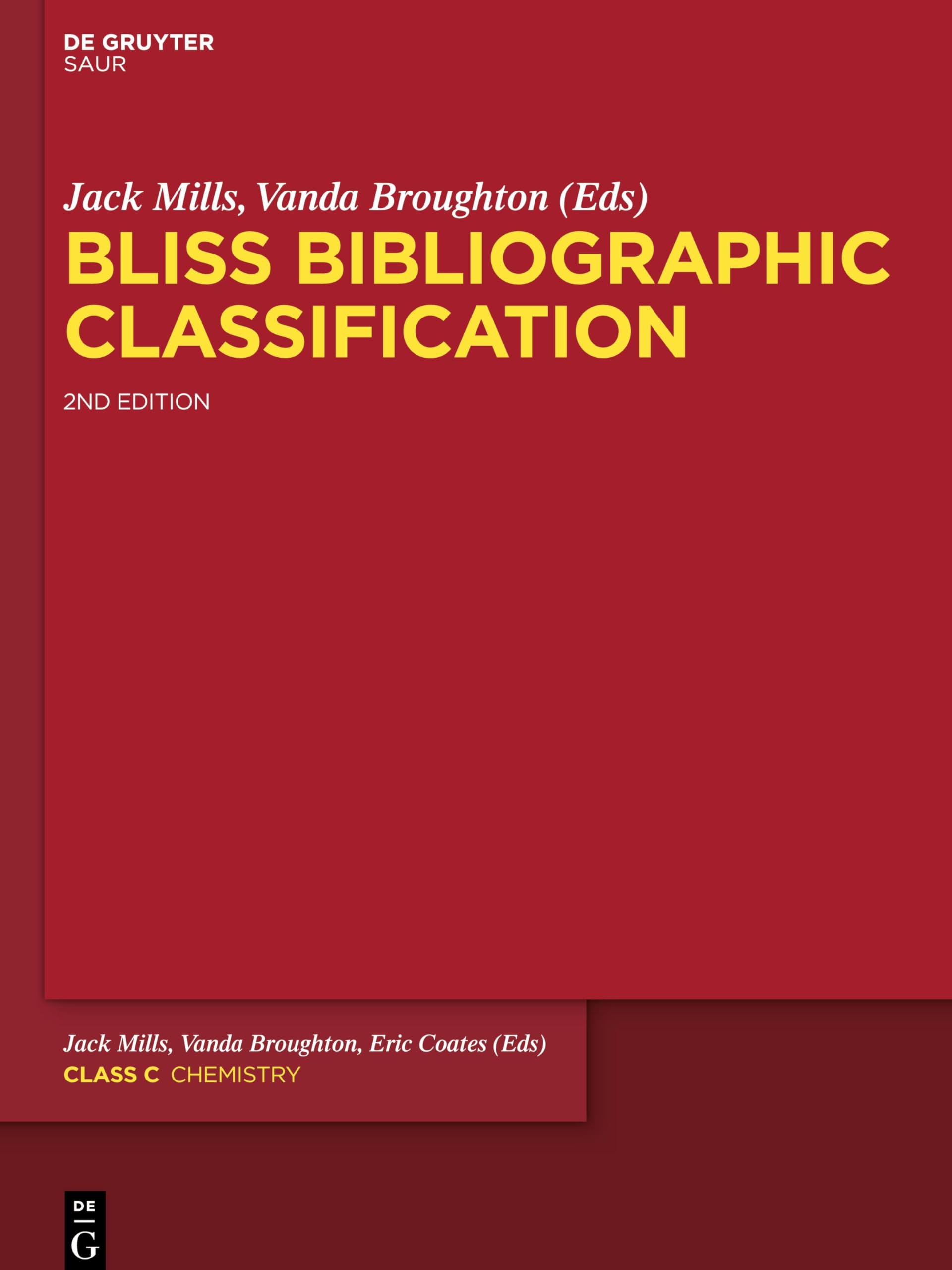 Chemistry (Bliss Bibliographic Classification),Used