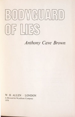 Bodyguard of lies,New