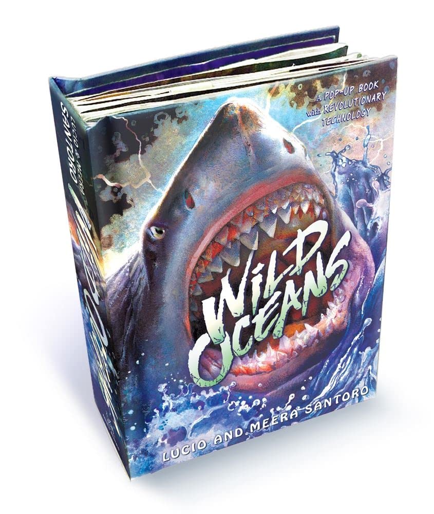 Wild Oceans: A Popup Book with Revolutionary Technology,New