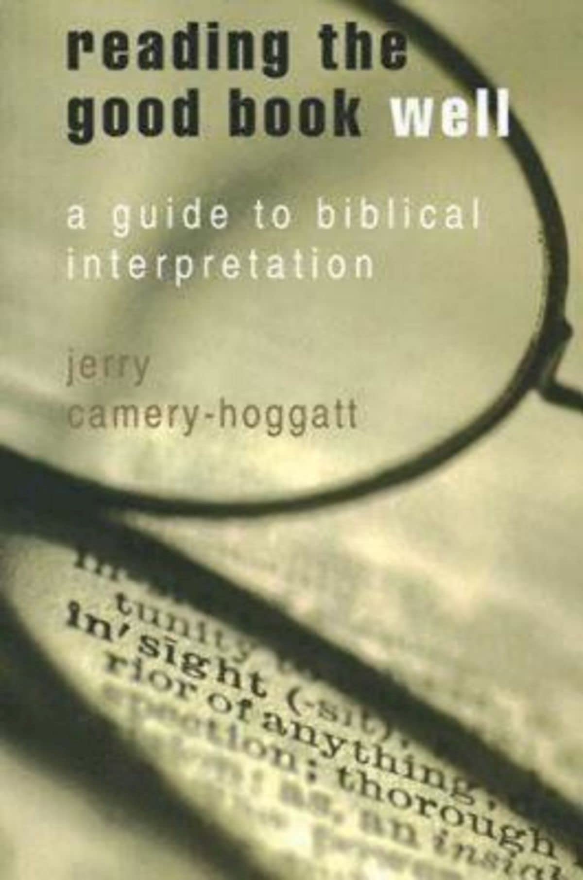Reading the Good Book Well: A Guide to Biblical Interpretation,Used