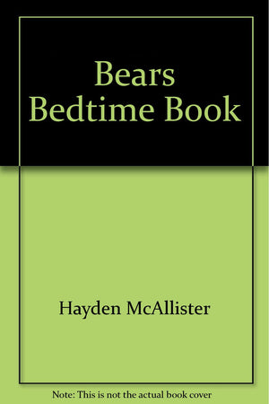 Bears Bedtime Book,Used