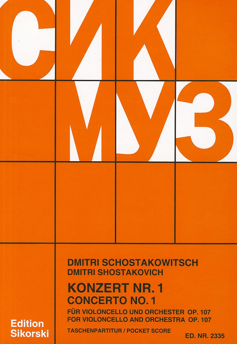 Concerto No. 1 for Violincello and Orchestra, Op. 107,Used