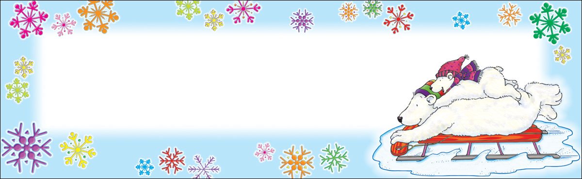 Polar Bears Multipurpose Cards,Used