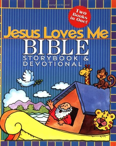 Jesus Loves Me Bible Storybook & Devotional,Used