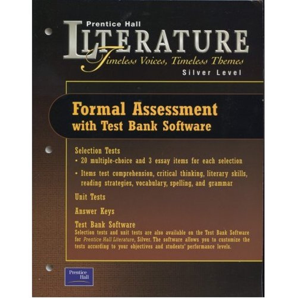 Timeless Voices, Timeless Themes: Silver Level [Formal Assessment With Test Bank Software]