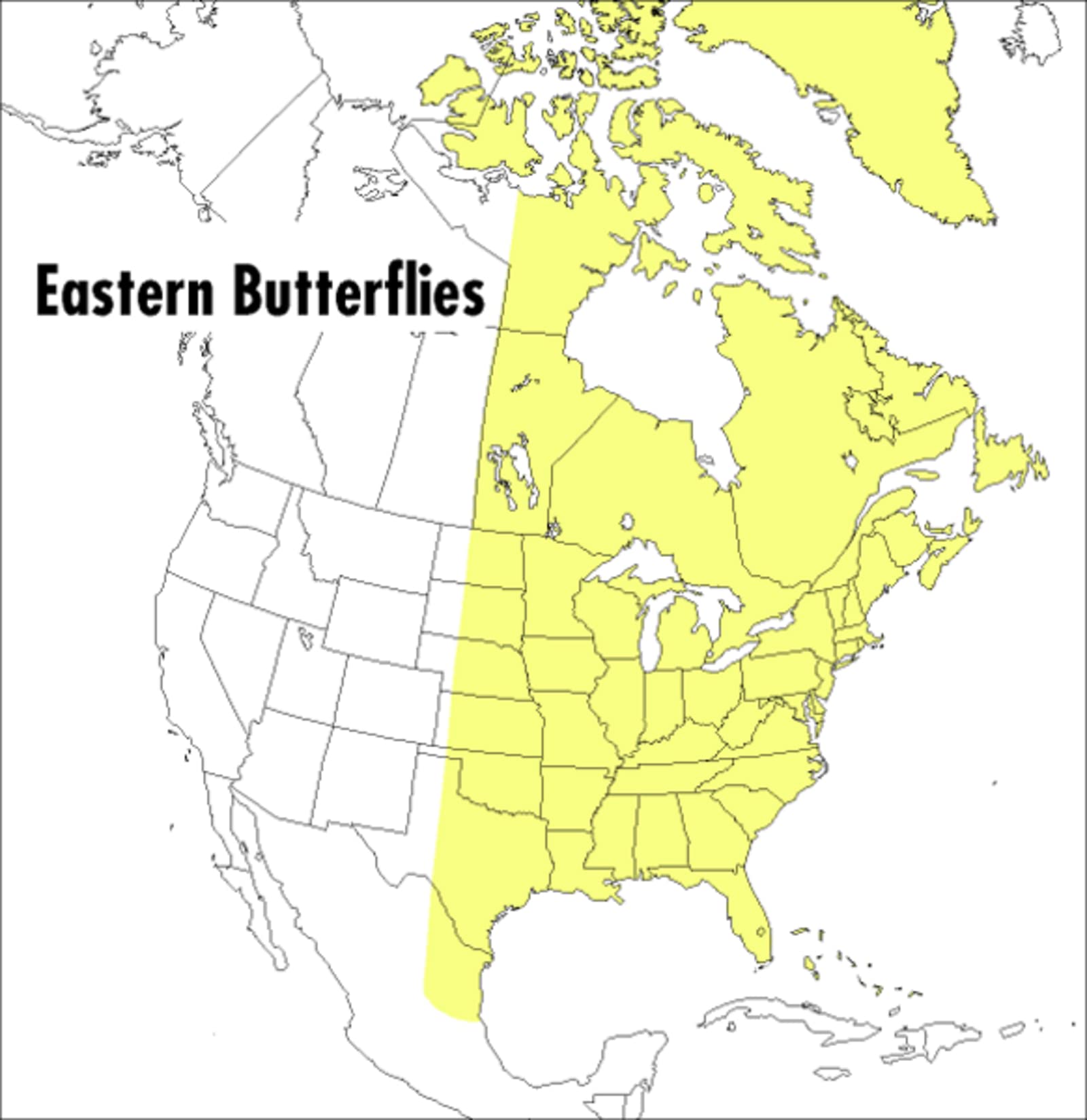A Peterson Field Guide To Eastern Butterflies (Peterson Field Guides),Used
