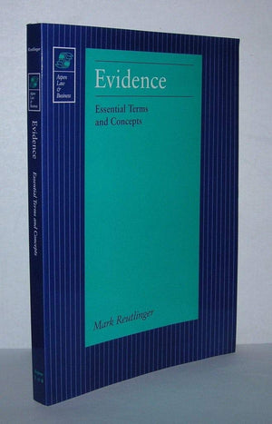 Evidence: Essential Terms and Concepts,Used