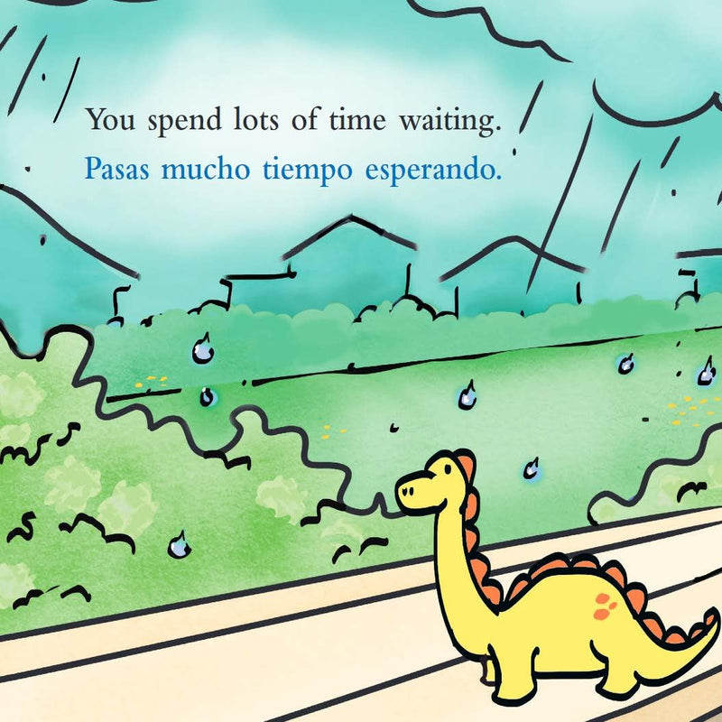 Waiting Is Not Forever / La espera no dura para siempre Board Book (Best Behavior) (Spanish and English Edition),Used