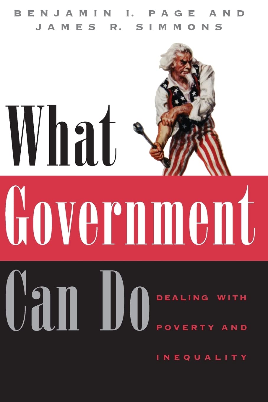 What Government Can Do: Dealing With Poverty And Inequality (American Politics And Political Economy)