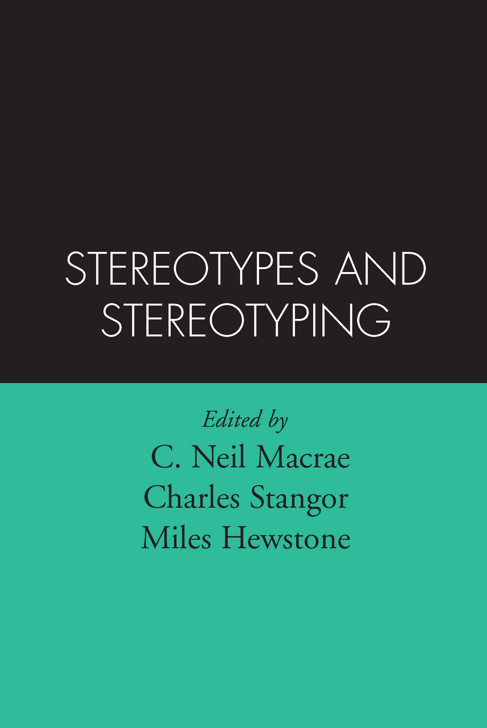 Stereotypes and Stereotyping,Used