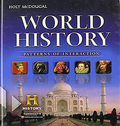 World History: Patterns of Interaction New York Global Studies and Geography Regents Exam Handbook Grades 912 (Mcdougal Littell,Used