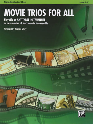 Movie Trios for All: Piano/Conductor, Oboe (For All Series),Used