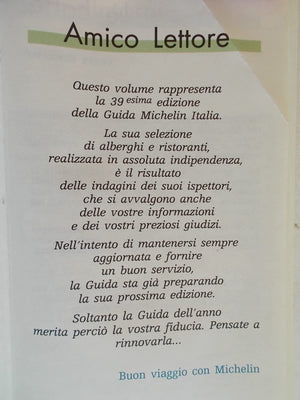 Italia Red Guide,Used