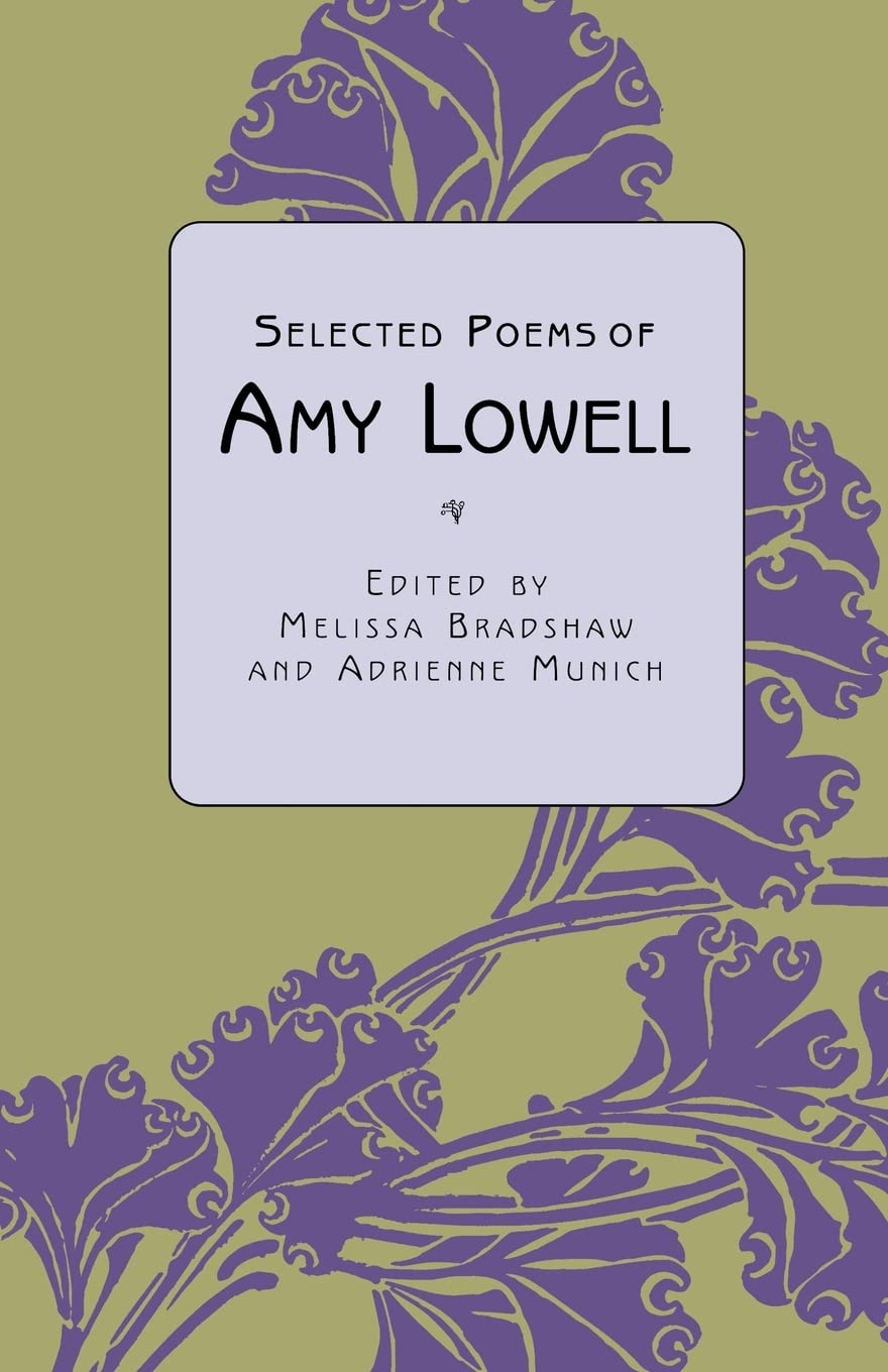 Selected Poems Of Amy Lowell,Used