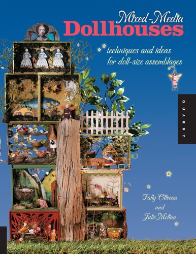 MixedMedia Dollhouses: Techniques and Ideas for Dollsize Assemblages,Used