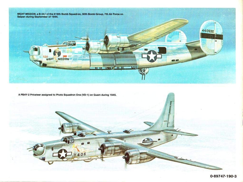 B24 Liberator in Action (Aircraft),Used