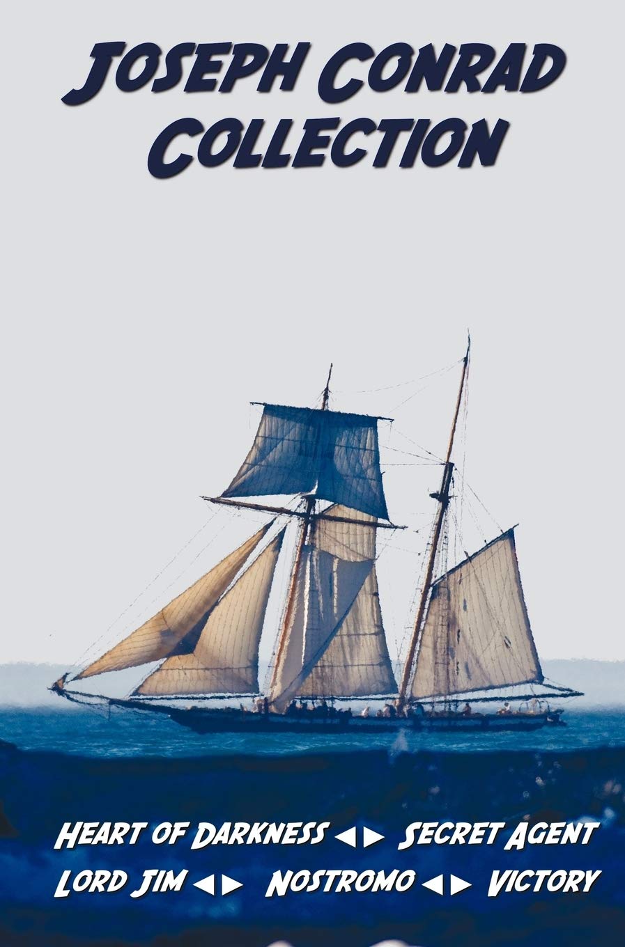 Joseph Conrad Collection Including (Unabridged): Heart Of Darkness, Secret Agent, Lord Jim, Nostromo, Victory,Used
