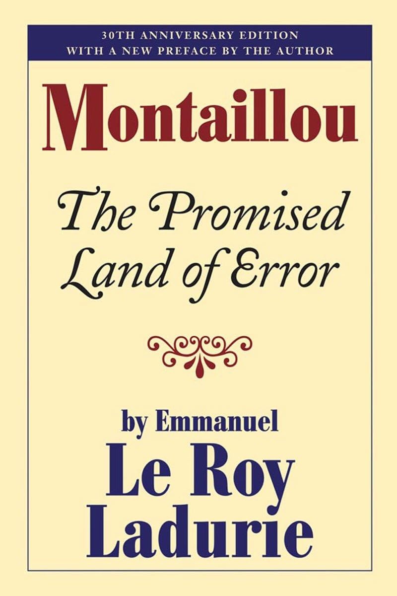 Montaillou: The Promised Land of Error,New