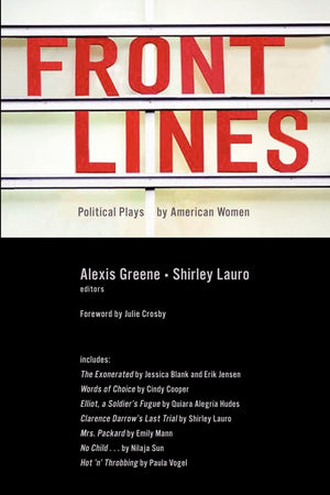 Front Lines: Political Plays by American Women,Used