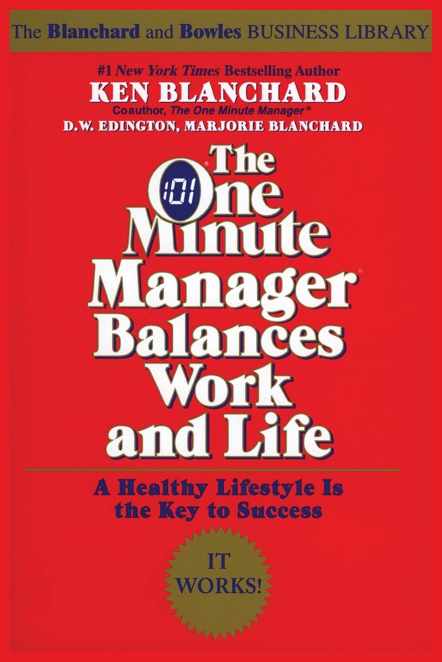 The One Minute Manager Balances Work and Life,Used